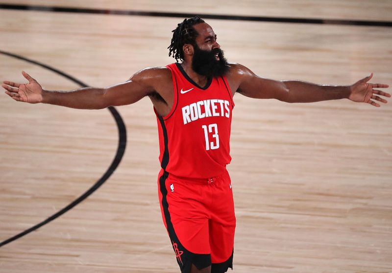 James Harden with the Houston Rockets
